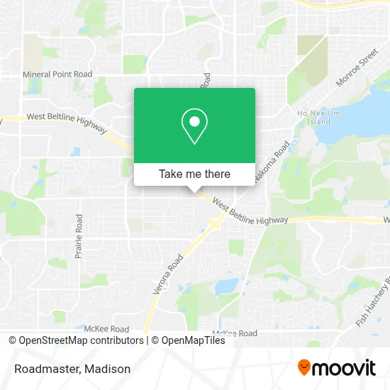 Roadmaster map