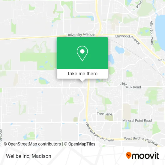 Wellbe Inc map