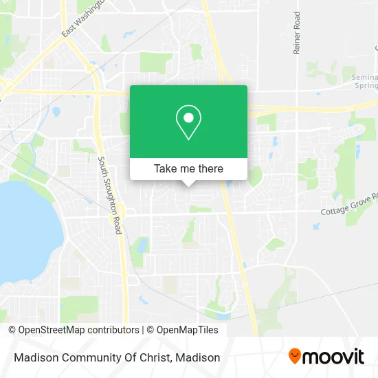 Madison Community Of Christ map