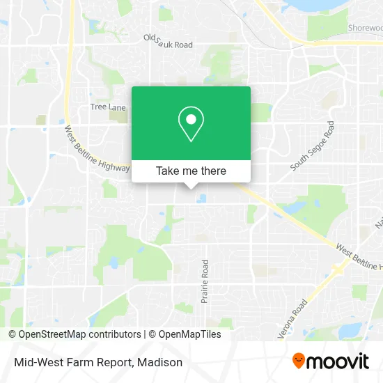 Mid-West Farm Report map