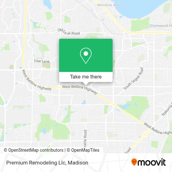 Premium Remodeling Llc map
