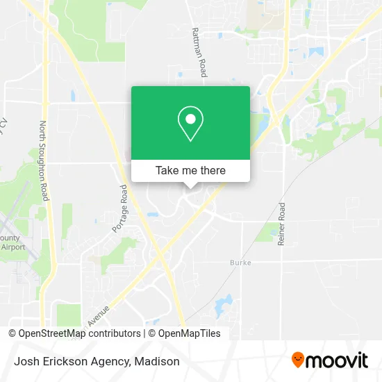Josh Erickson Agency map