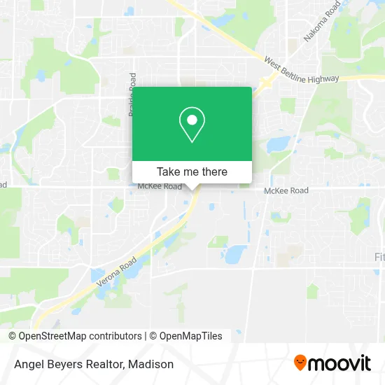 Angel Beyers Realtor map