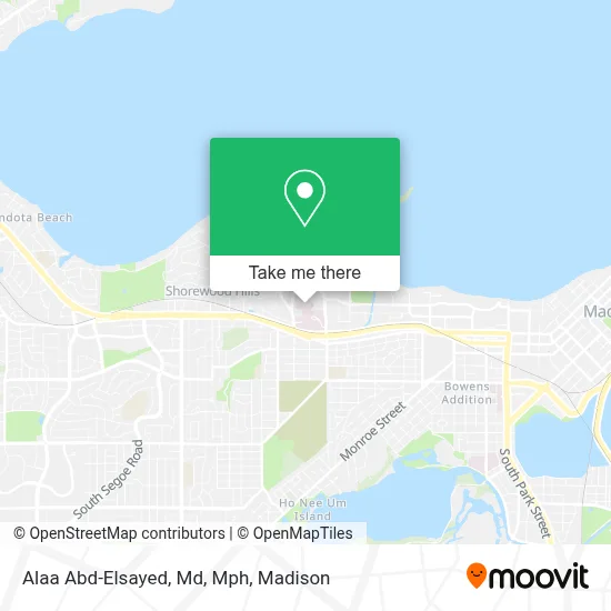 Alaa Abd-Elsayed, Md, Mph map