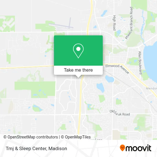Tmj & Sleep Center map