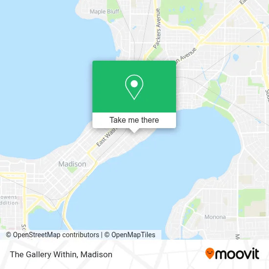 The Gallery Within map