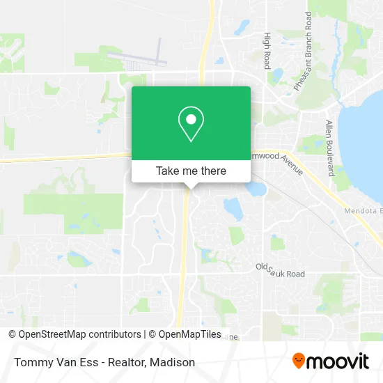 Tommy Van Ess - Realtor map