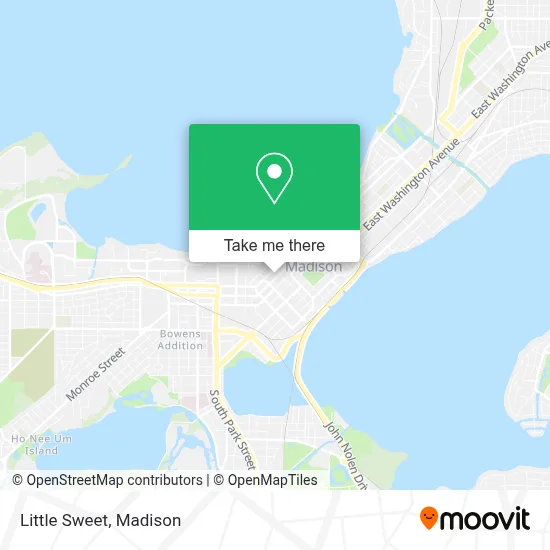 Little Sweet map