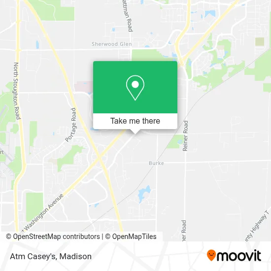 Atm Casey's map