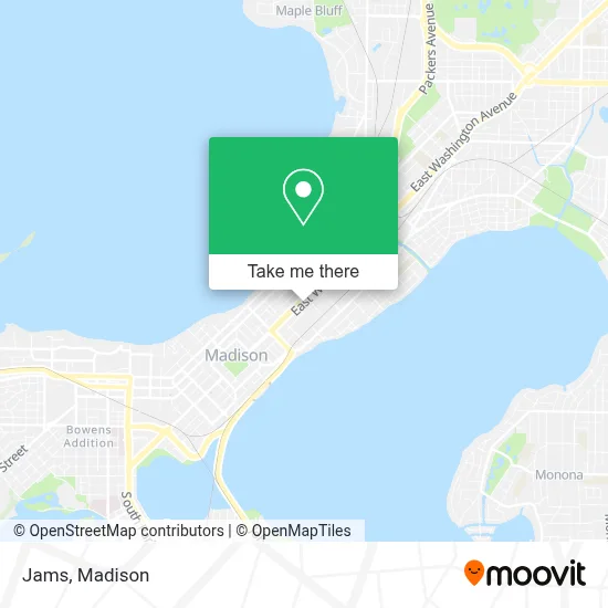 Jams map