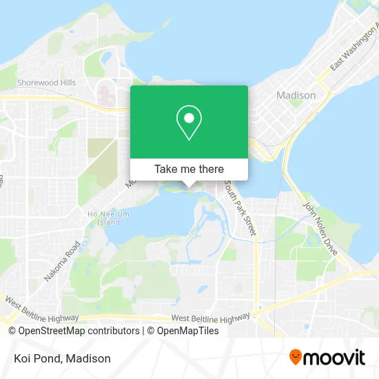 Koi Pond map