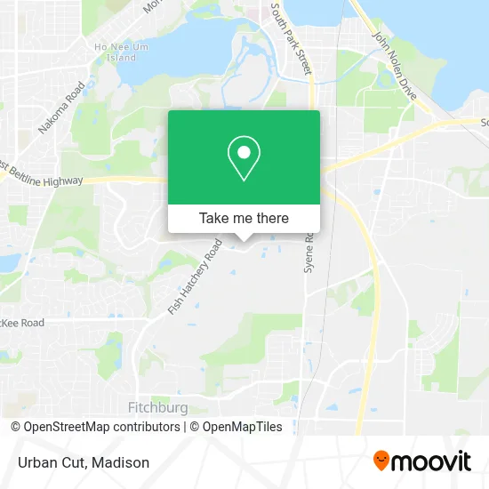 Urban Cut map