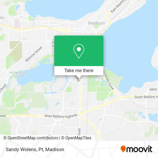 Sandy Wolens, Pt map