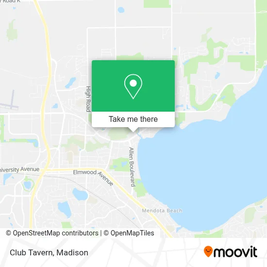 Club Tavern map