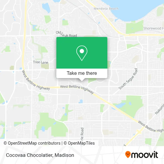 Cocovaa Chocolatier map