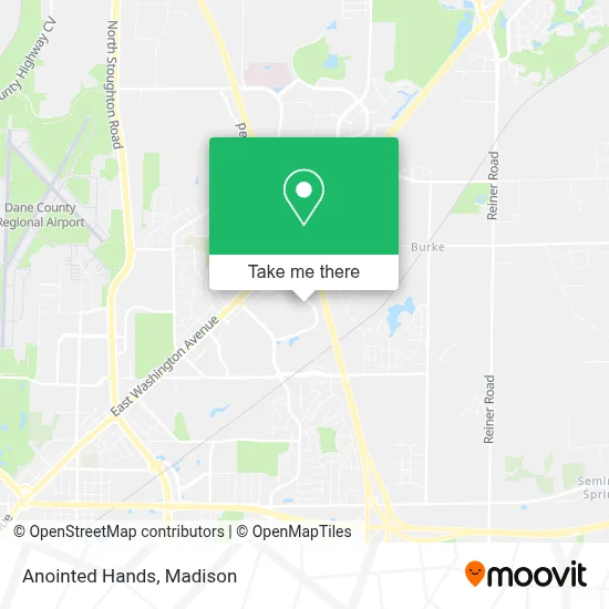 Anointed Hands map