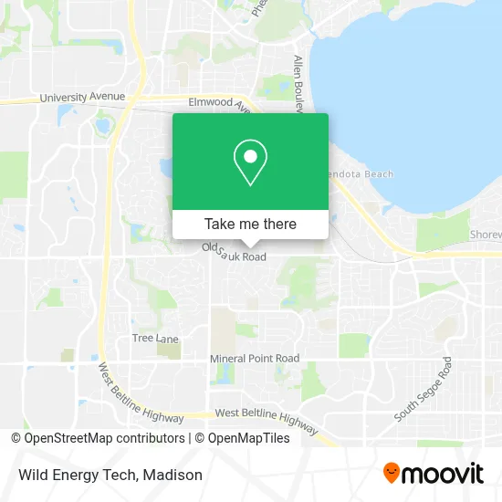 Wild Energy Tech map