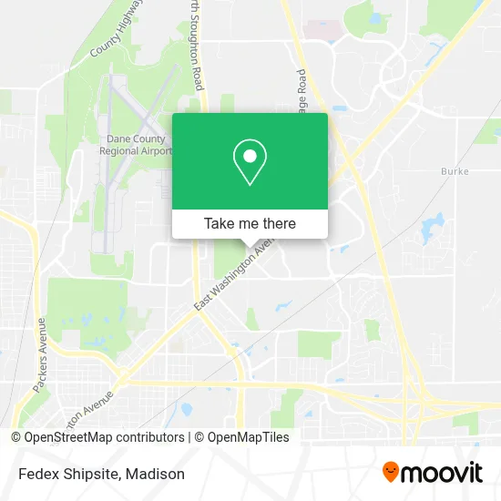 Fedex Shipsite map
