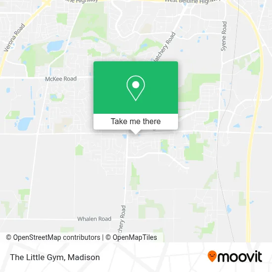 The Little Gym map
