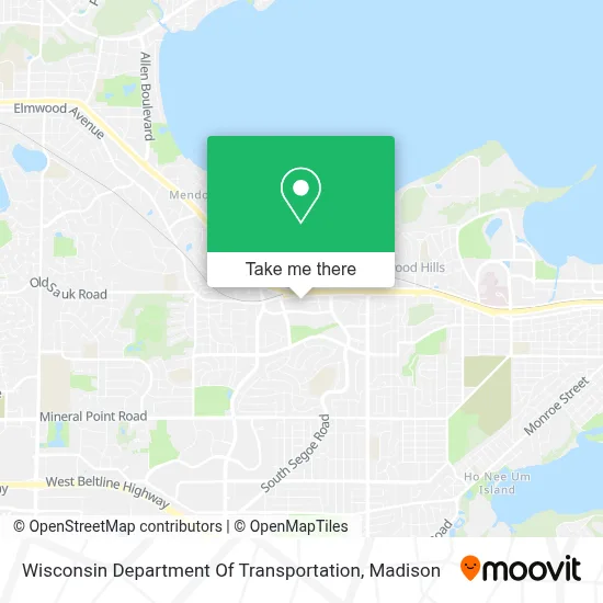 Wisconsin Department Of Transportation map