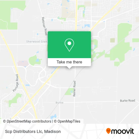Scp Distributors Llc map