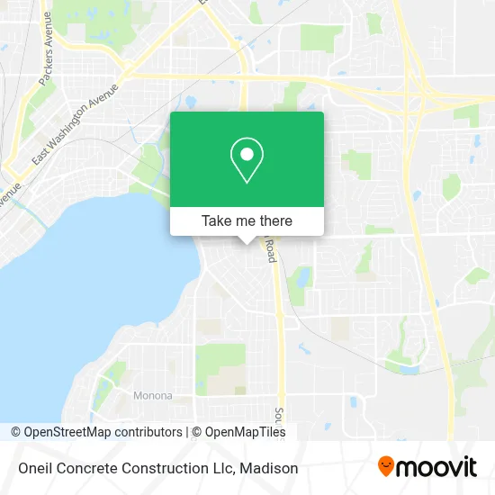 Oneil Concrete Construction Llc map