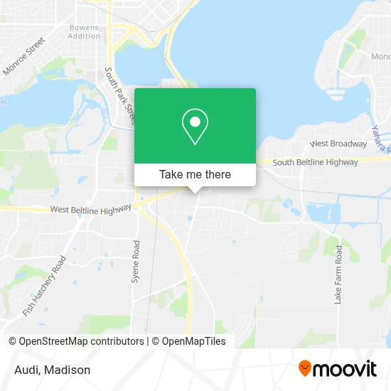 Audi map