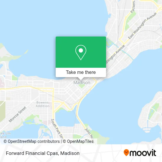 Forward Financial Cpas map