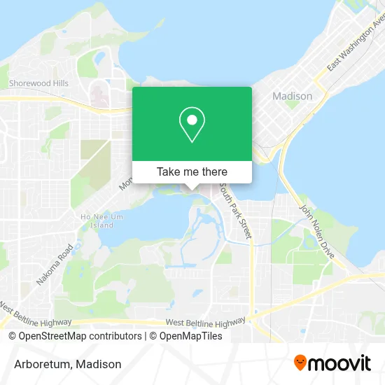 Arboretum map