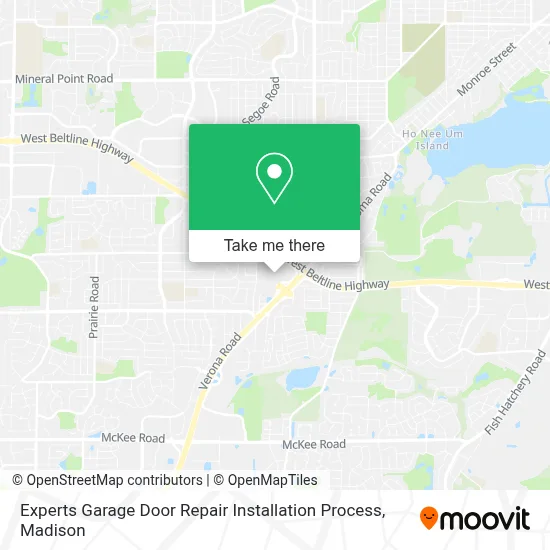 Experts Garage Door Repair Installation Process map