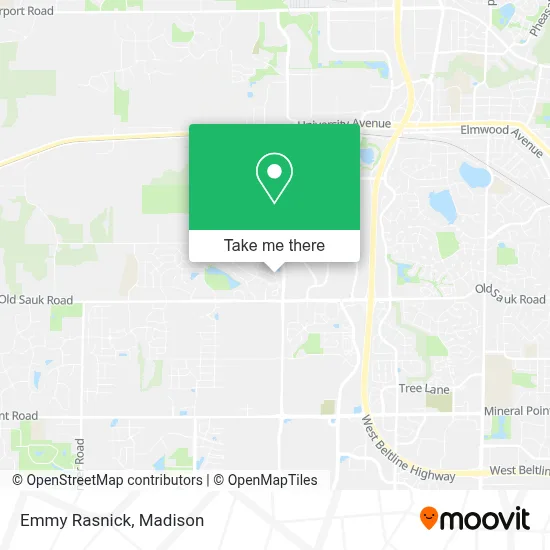 Emmy Rasnick map