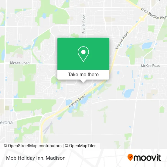 Mob Holiday Inn map