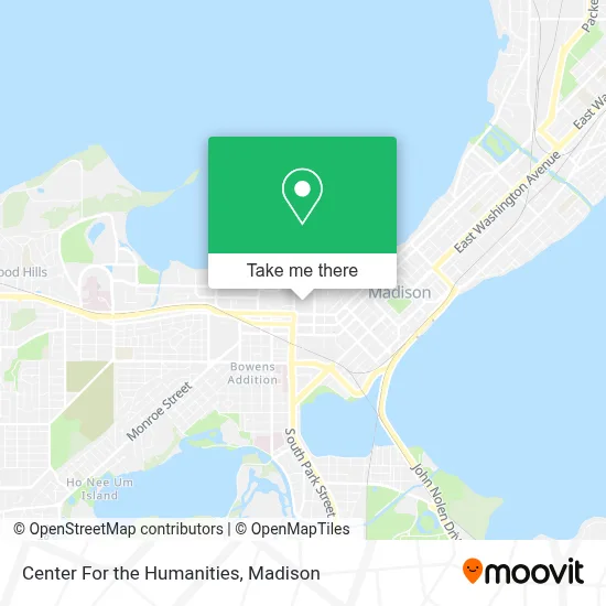 Center For the Humanities map
