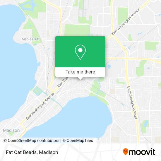 Fat Cat Beads map