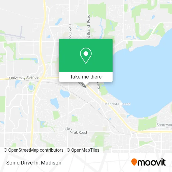 Sonic Drive-In map