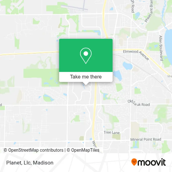 Planet, Llc map