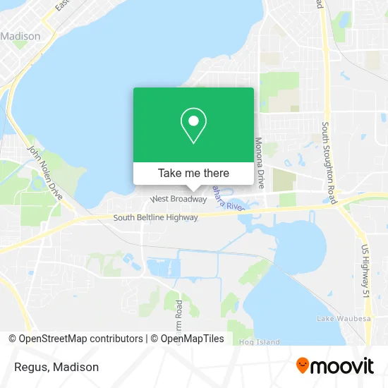 Regus map