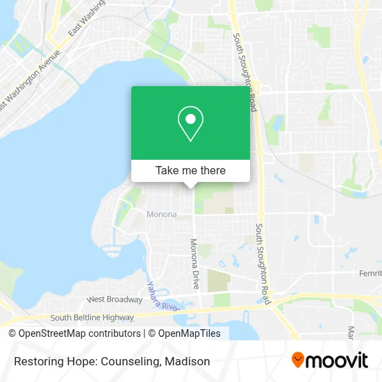 Restoring Hope: Counseling map