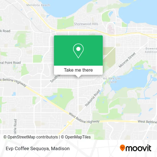 Evp Coffee Sequoya map