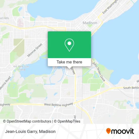 Jean-Louis Garry map