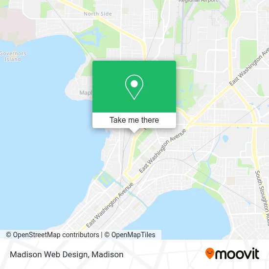 Mapa de Madison Web Design