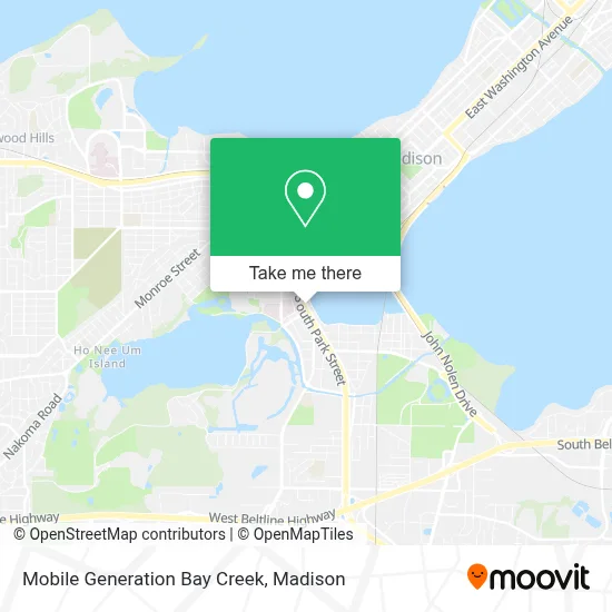 Mobile Generation Bay Creek map