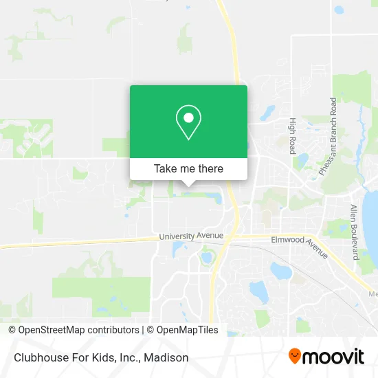 Clubhouse For Kids, Inc. map