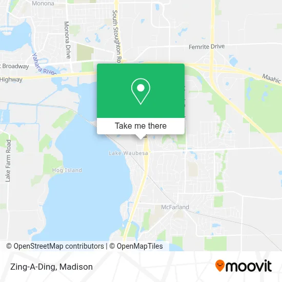Zing-A-Ding map