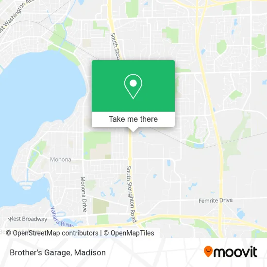 Brother's Garage map