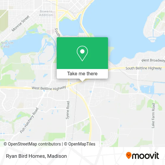 Ryan Bird Homes map