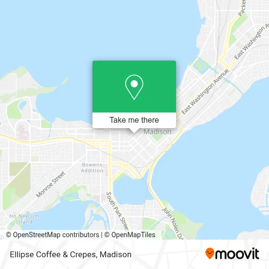 Ellipse Coffee & Crepes map
