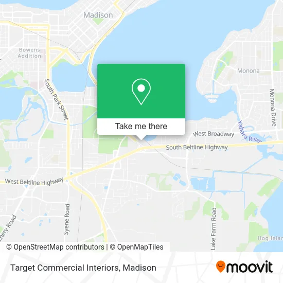Target Commercial Interiors map