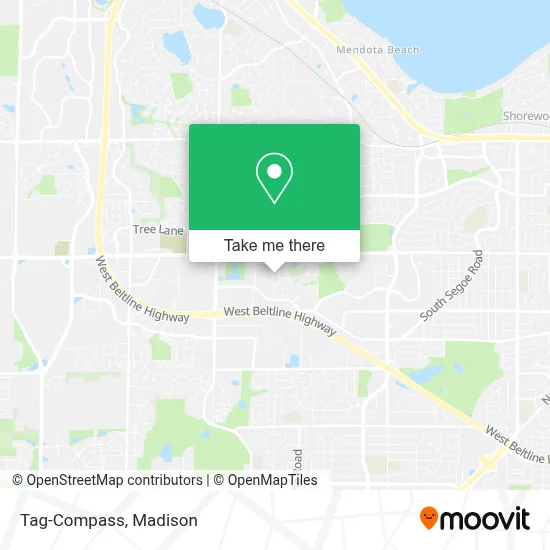 Tag-Compass map