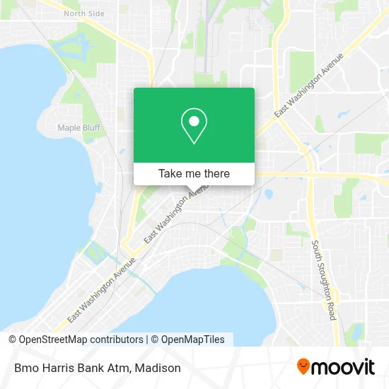 Bmo Harris Bank Atm map